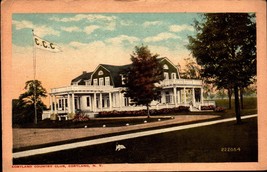 Cortland Country Club, Cortland, New York-1917 White Border Postcard bk64 - £4.63 GBP