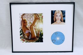 Jessica Simpson Framed 16x20 Sweet Kisses CD &amp; Photo Display - £62.05 GBP