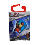 Marvel Iron Man Avengers Kite X Kites Super Sled Nylon Kite Outdoor Outs... - £4.68 GBP