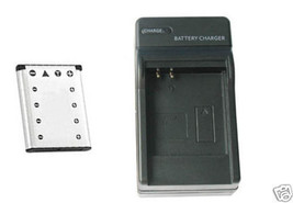 Battery +Charger For Casio EXS5BE EXS5BK EX-S5PE EXS5PE - $26.92
