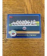 Topps 646 Minnesota Twins Card - $9.16