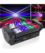 Bsbl Rgbw Dj Lights 8 Beam Stage Lights Club Lights With Sound, And Cere... - $117.48 CAD