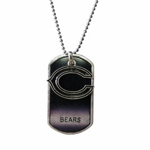 Chicago Bears Dog Tag Charm Necklace NFL Offically Licensed - £7.74 GBP