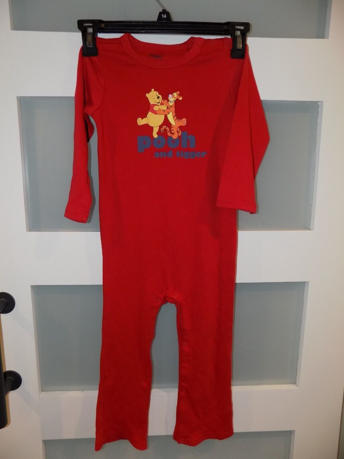 DISNEY WINNIE &amp; TIGGER RED 1PC ROMPER SIZE 3Y TODDLER&#39;S NWD - $18.20