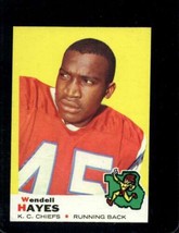 1969 Topps #58 Wendell Hayes Vgex Chiefs *X52821 - $2.70