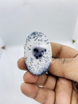 Special Sale,Good Quality Natural Dentric Opal Gemstone, One Oval Peace. - £8.77 GBP