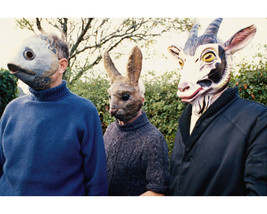 The Wicker Man villagers in creepy animal masks 16x20 Poster - £15.71 GBP