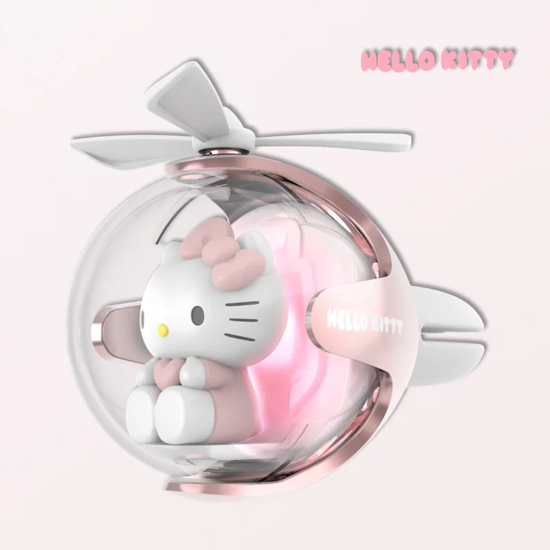 Sanrio Car Air Conditioner Air Vent Aromatherapy Ambient Light Ornament Hello - £18.88 GBP