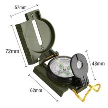 Precision Compass Outdoor Survival Hiking Camping Lensatic Oil Damped Ma... - $12.08