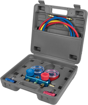 Diagnostic Manifold Gauge Kit Air Conditioning Refrigerant Manifold Gaug... - £172.31 GBP