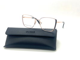 Guess Gu 2903 028 Rose GOLD/BLACK 52-16-140MM Eyeglasses Stainless Steel - £30.99 GBP