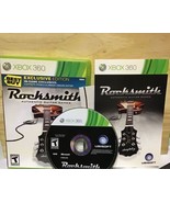 Rocksmith Xbox 360 CIB Complete Tested &amp; Working - £5.33 GBP