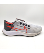 NIKE Air Zoom Pegasus 38 Running Shoes Grey Red (Men&#39;s Size 9) CW7356-004 - £34.75 GBP