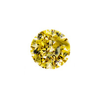 Natural Diamond 2mm Round Primrose Yellow Color Brilliant Cut I Clarity Fancy Lo - £12.74 GBP