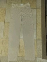 Vintage Neiman Marcus Exclusive Beige Soft Cashmere Casual Pants Sz S - £49.61 GBP