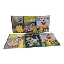 Snow White And The Seven Dwarfs A Little Golden Book Walt Disney 1948 Lot - $24.99