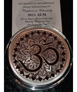2022 5oz Silver Proof AUM - Silver Shield Eternal Wisdom Series. Low COA... - £440.67 GBP
