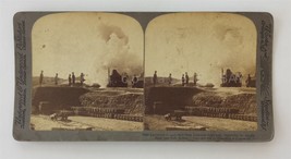 1905 Antique Japanese Siege Gun Stereoview Photo Port Arthur 11-INCH Shell Bomb - £14.66 GBP