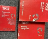 2003 FORD FOCUS Service Repair Shop Workshop Manual OEM Set W EWD + Specs - $139.99