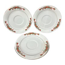 3 Tienshan Fine China Saucer Plates 6&quot; Only - $7.99