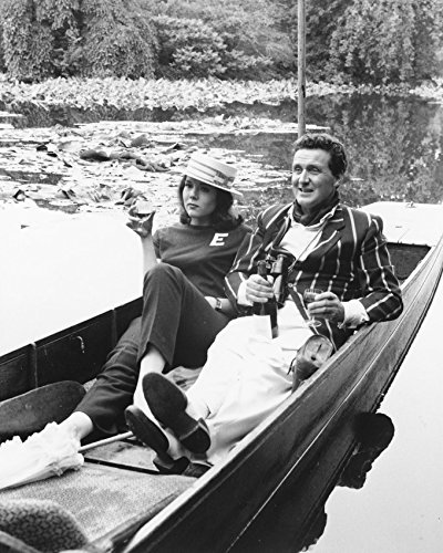 Primary image for Patrick Macnee And Diana Rigg Boating In The Avengers 16X20 Canvas Giclee