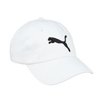 Puma ESS Cap - White/Big Cat, N/A  - $19.00