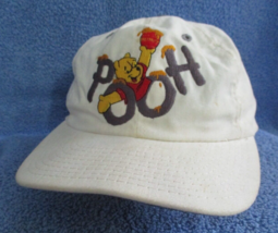 Vintage (1990&#39;s) Disney Store Embroidered Winnie The Pooh Adjustable Cap - £7.88 GBP