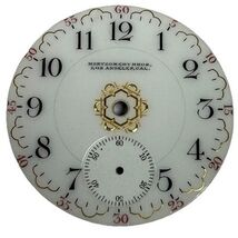 Montgomery Bros. Los Angeles Cal. Ornate Pocket Watch Dial Antique - $98.99