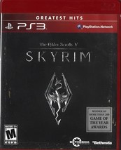 The Elder Scrolls V: Skyrim (PlayStation 3, 2011) Complete with Booklet/Disc/Cas - £7.80 GBP