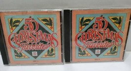 Time LIfe Music 50 Christmas Favorites 2 Disc CD Various Artists 1990  - £29.17 GBP