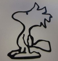 Woodstock Metal Art - Peanuts Gang - Black -6.5&quot; x 4.5&quot; - £14.83 GBP