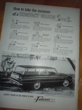 Ford Falcon Compact Wagon Peanuts Linus &amp; Snoopy Print Magazine Ad 1960 - $15.99