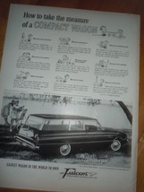 Ford Falcon Compact Wagon Peanuts Linus &amp; Snoopy Print Magazine Ad 1960 - $15.99