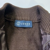 Lumber Casual Men's Brown Long Sleeve Full Zip Sweater Jacket Size Large image 3