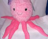 Hugme Pink Octopus 19&quot; Plush NWT So Cute! - $15.88