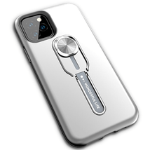 Diverse Metal Magnetic Kickstand Case Cover for iPhone 12/12 Pro 6.1″ SILVER - £5.75 GBP