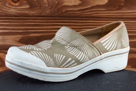 Dansko Size 38 M Beige Clog Shoes Fabric Women - £30.92 GBP