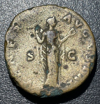 138-140 AD Roman Imperial Faustina I AE Sestertius VENERI AVGVSTAE 13.27... - $198.00