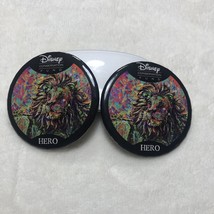 2019 Disney Fund Hero Lion King Animal Kingdom Pin Pinback Button lot of 2 - £6.19 GBP