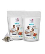 loose leaf blend organic - LUNG DETOX TEA - peppermint tea cups 2 Pks 28... - $27.53