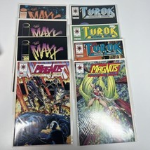 Valiant Turok Dinosaur Hunter Max Magnus Robot Fighter Comic Lot Of 8 - £13.52 GBP