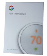 Google, T4001ES, Nest Thermostat E Smart Thermostat White - Full Kit Sea... - £110.31 GBP