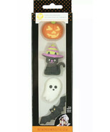 Halloween Candy Decorations 1 Ea pkg Of 4 ct from Wilton 5865-SHIPS SAME... - £3.86 GBP