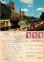 France Paris Hotel Regina de Passy Elizabeth Connelly Posted 1962 VTG Postcard - £7.02 GBP