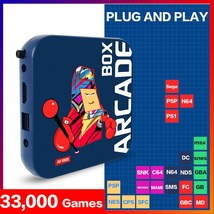 Arcade Box Classic Retro Game Console PS1/DC 33000 Games 64GB Mini Video Game - £75.84 GBP+