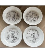 Disney Mickey 90 Years Sketchbook Ceramic GOOFY MICKEY MINNIE DONALD Pas... - £71.53 GBP