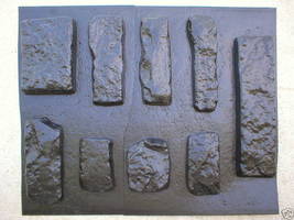 OKL-43K Limestone Veneer Rocks & DIY Supplies Kit+ 43 Molds Make 1000s of Stones image 6