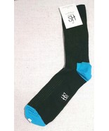 HS HAPPY SOCKS Men&#39;s Combed Cotton Blend Socks Green / Blue sz 41-46 - $95.54 CAD