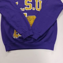 Gildan Heavy Blend LSU Men's Purple Long Sleeve Graphic Sweatshirt Size Small  image 15