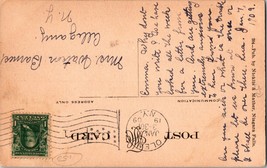 Vtg Postcard Horshoe Fall from Terrapin Point Niagara Falls PM 1909 - £5.12 GBP
